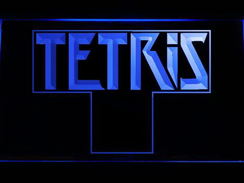 Tetris LED Neon Sign